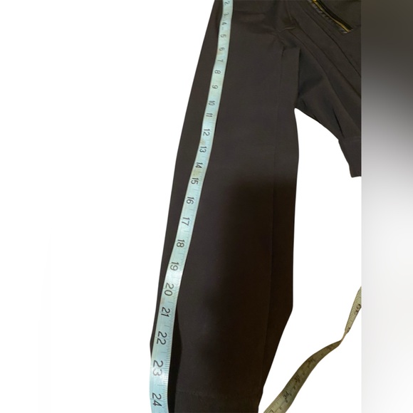 Michael Kors 
Black Jacket/Gold Details
Military Style 
Asymmetrical Zip
Size S - Picture 12 of 14